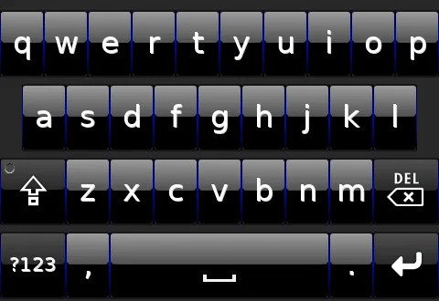Preview of the GlossBlackBlueLined skin