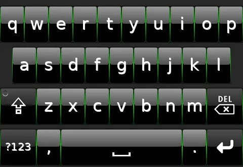 Preview of the GlossBlackGreenLined skin