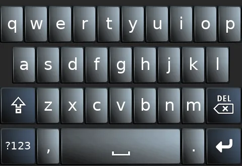 Preview of the 3DKeyBlue skin