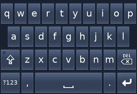 Preview of the AndroidBlue skin