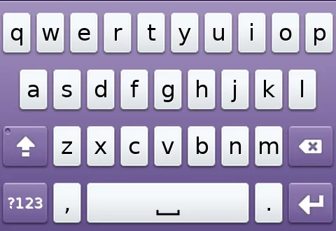 Preview of the Chiclet-Purple2 skin