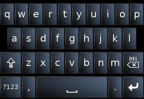 Preview of the 3DBlueKeys skin