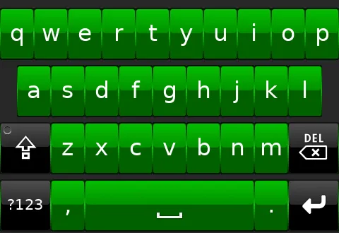Preview of the GlossGreen skin