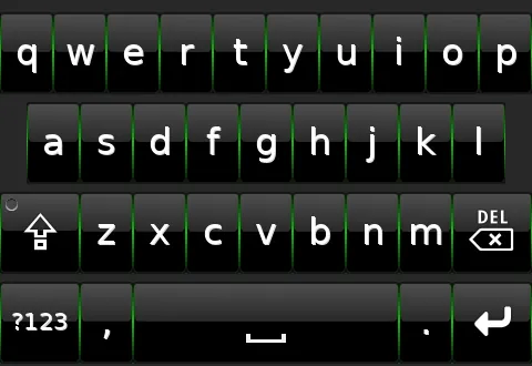 Preview of the GlossBlackGreenLined skin