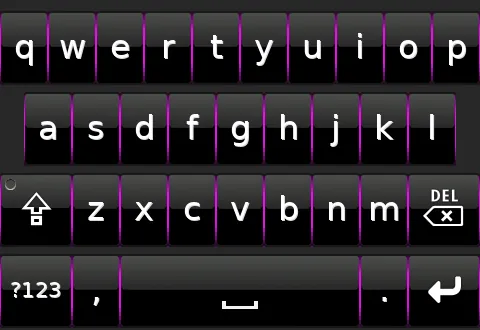 Preview of the GlossBlackPinkLined skin