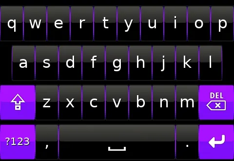Preview of the GlossPurpleMod skin