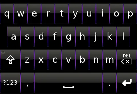 Preview of the GlossBlackPurpleLined skin