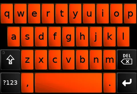 Preview of the 3DBurntOrange skin